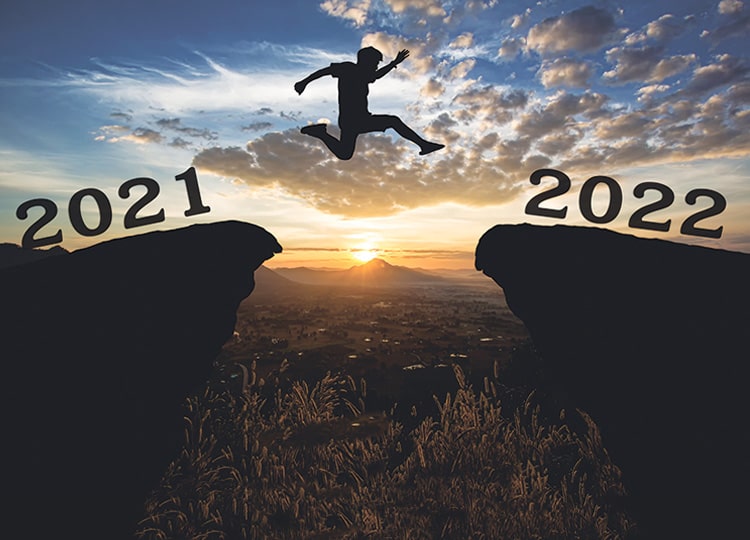 Taking the big leap from 2021 to 2022 ... from one difficult year to another