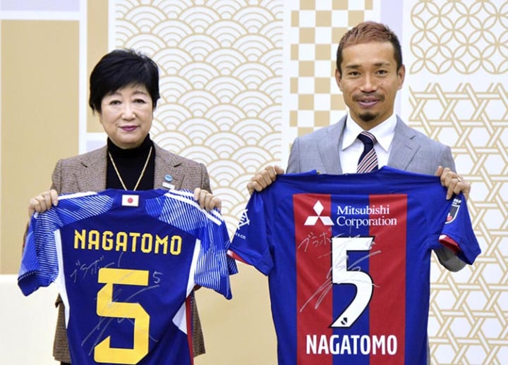 Football: Veteran Japan fullback Yuto Nagatomo vows he will play on