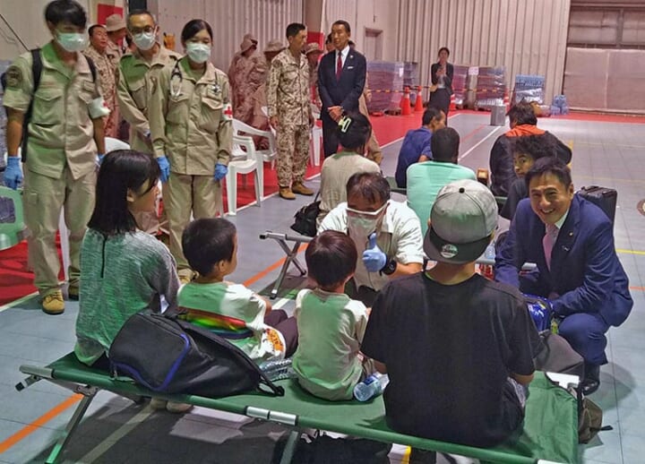 ﻿Japanese nationals evacuated from Sudan on Self-Defense Forces aircraft