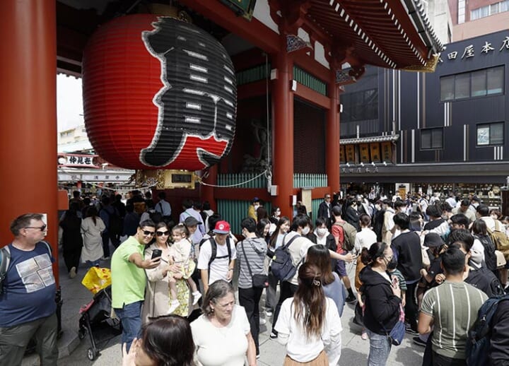Golden Week holiday crowds rose in 95% of cities as Japan recovers from COVID-19