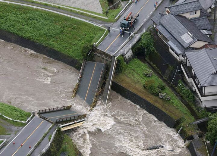 As heavy rain pounds Kyushu, evacuation ordered for 360,000