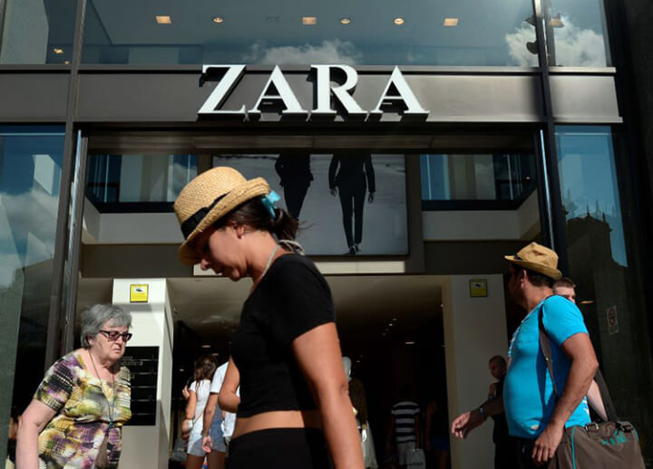 Online critics said ad images referred to Israel-Hamas war, so Zara pulled them