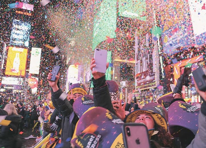 New Year’s in New York (US)