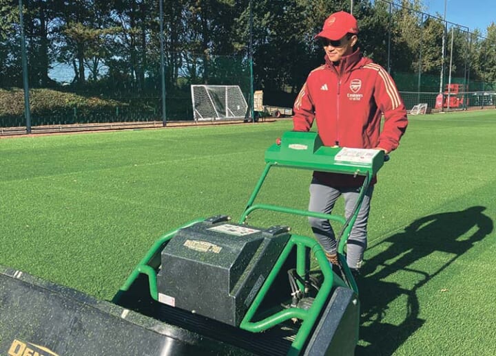 Breaking new ground with groundskeeping