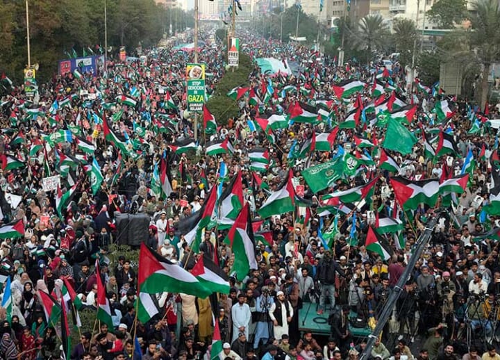 ﻿100 days of Israel-Hamas war marked by protests in support of Israel or Palestinians