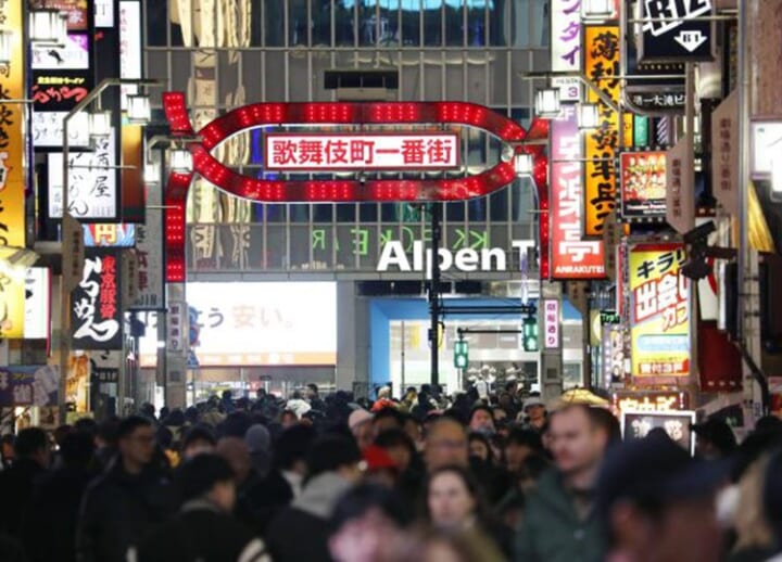 Number of foreign visitors to Japan in January returns to pre-pandemic level