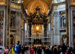 Vatican Restorers Set To Work On 400-year-old Centerpiece Inside St ...