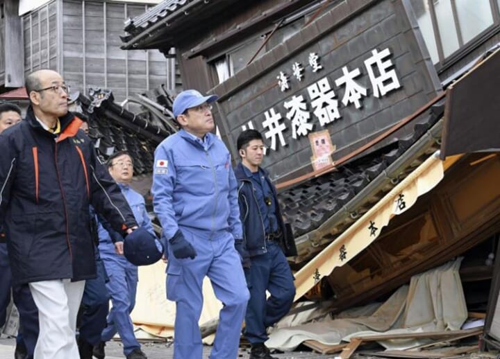 ﻿Government to extend extra ¥100B for quake relief in central Japan
