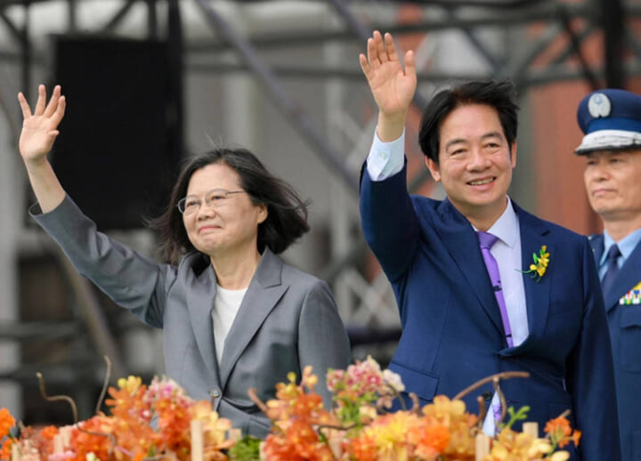 Lai Ching-te sworn in as new Taiwan president