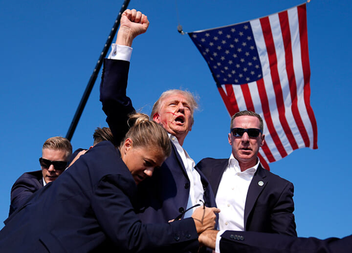 Trump survives assassination attempt at political rally