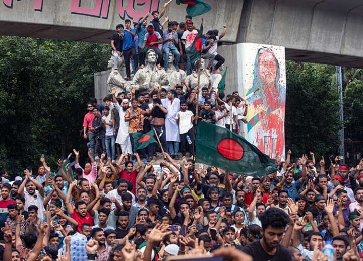 Uprising forces Bangladesh’s prime minister to flee country