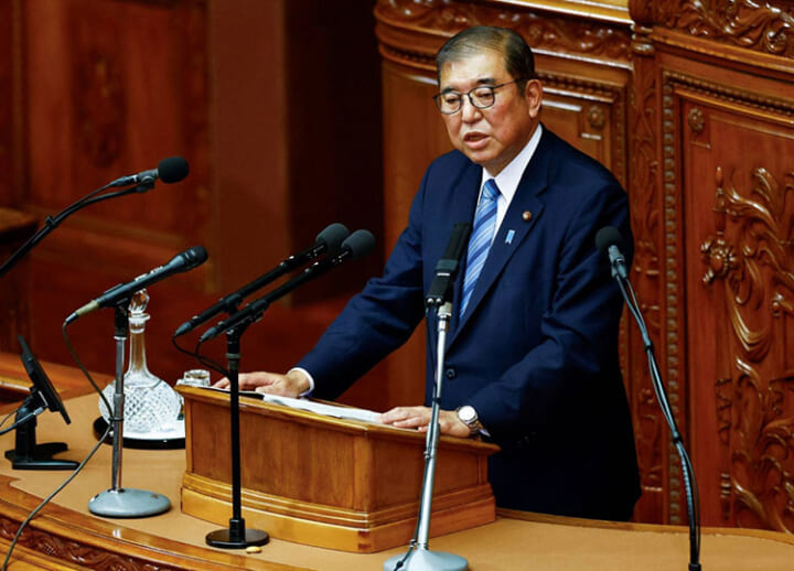 Ishiba sticks to the basics in second policy speech